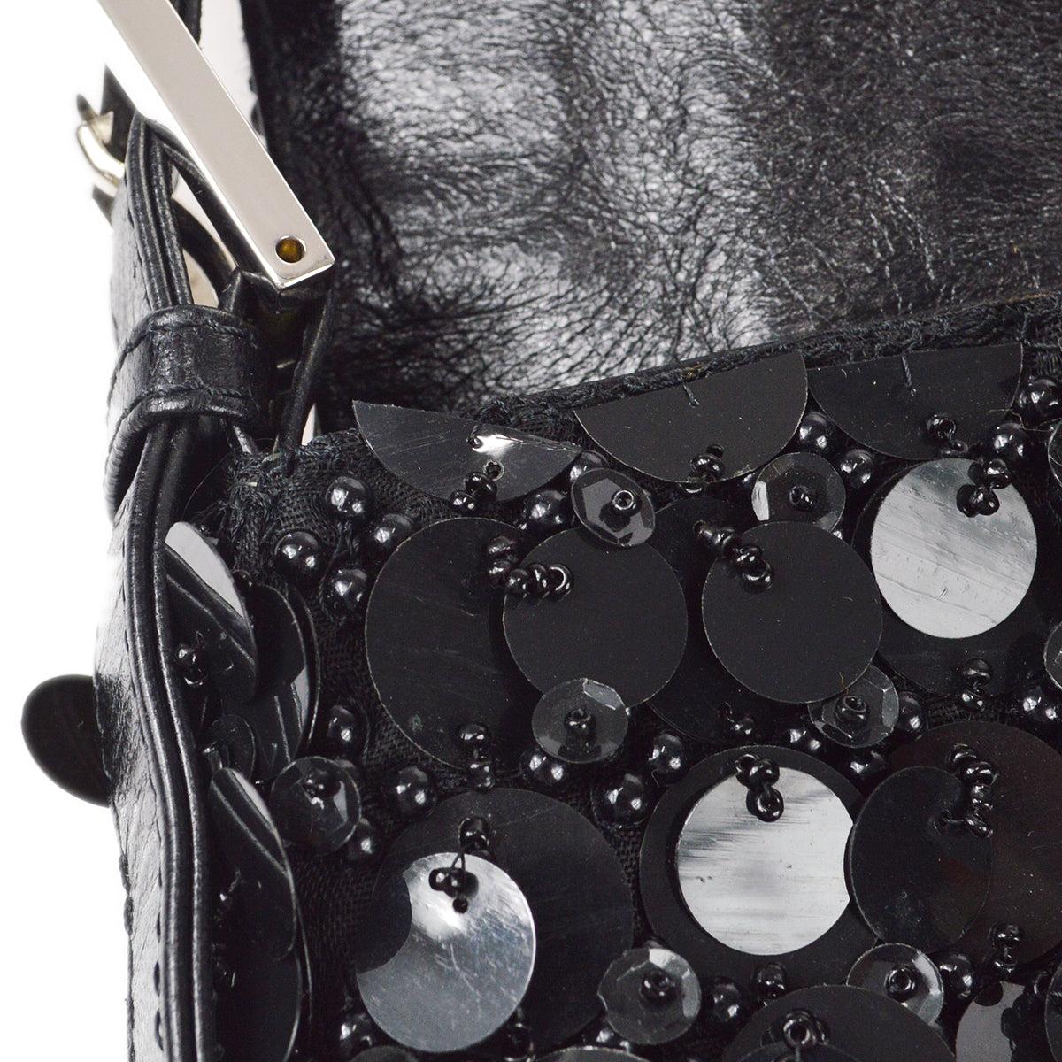 Fendi Sequins Baguette Bag Medium 78739, 2000s 3