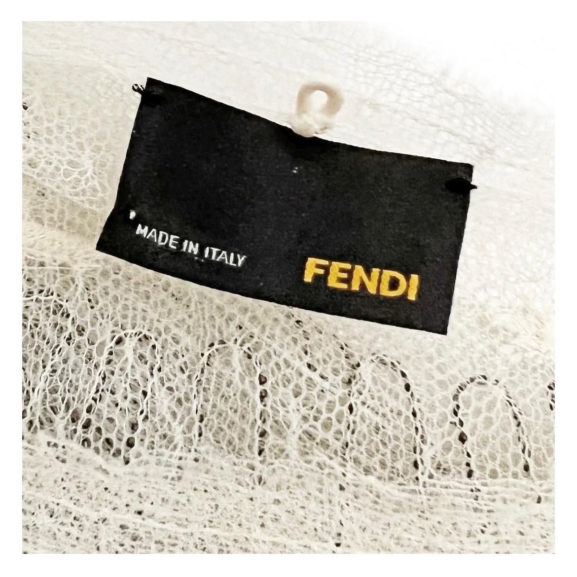 Vestido Fendi Primavera 2010 Gris en venta
