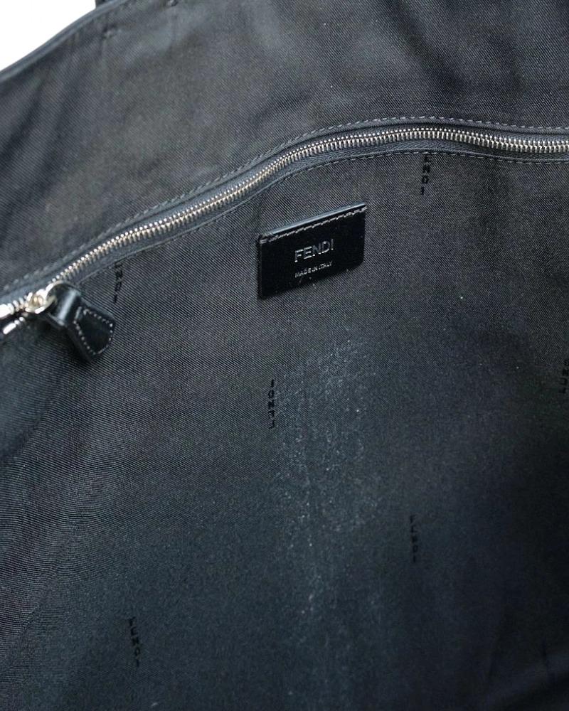 Fendi Shopper Vertical Monster Eyes Black For Sale 11