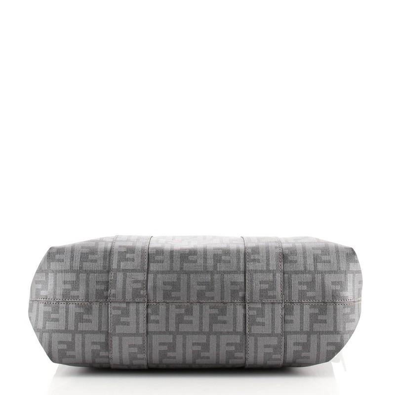 Fendi Einkaufstasche Zucca Beschichtetes Canvas Tall im Zustand „Gut“ in NY, NY