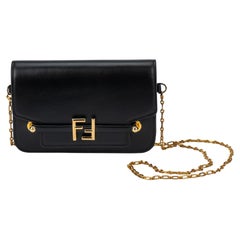Fendi Black Leather Bag - 156 For Sale on 1stDibs | black fendi bag, fendi  black bag, fendi bag sale