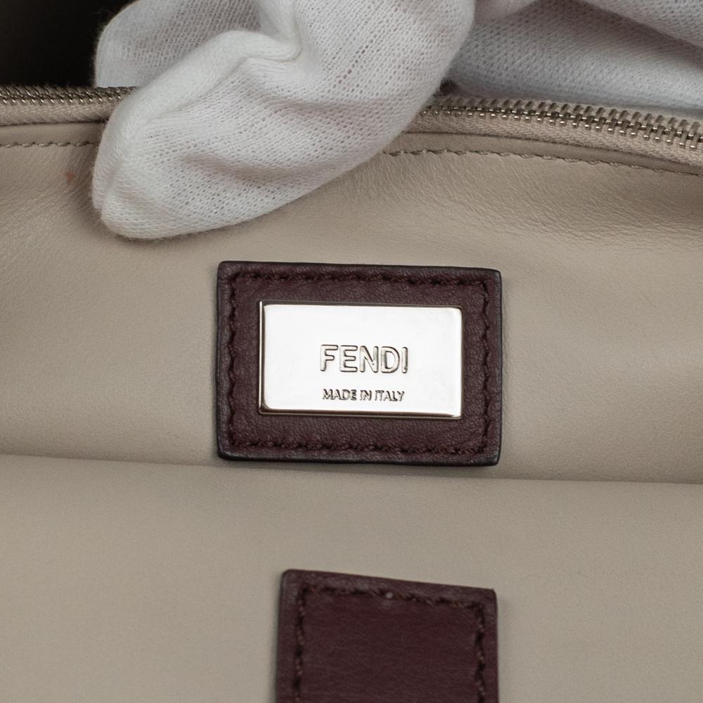 Women's FENDI Shoulder bag in Burgundy Leather