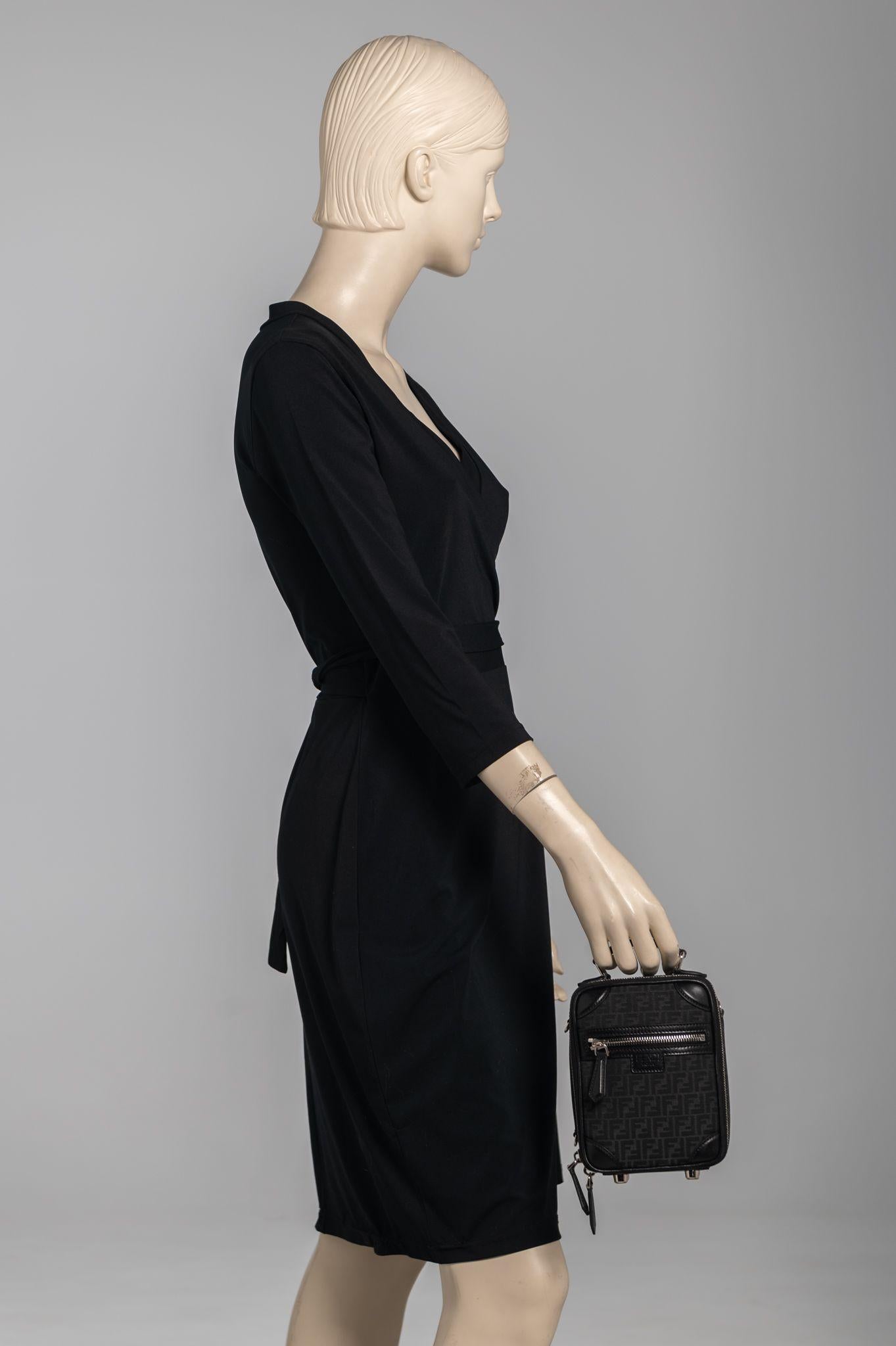 Fendi Shoulder Travel Bag with FF Logo For Sale 7