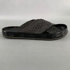FENDI Taille 8 Monogram en nylon noir
