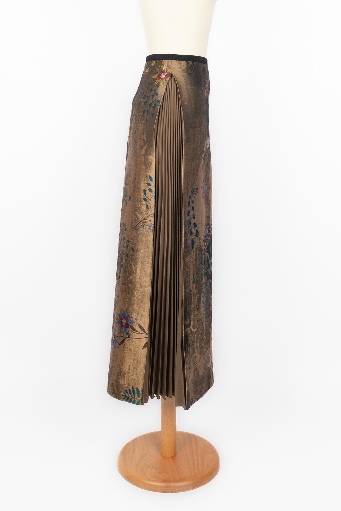 Brown Fendi skirt Winter 2016 For Sale