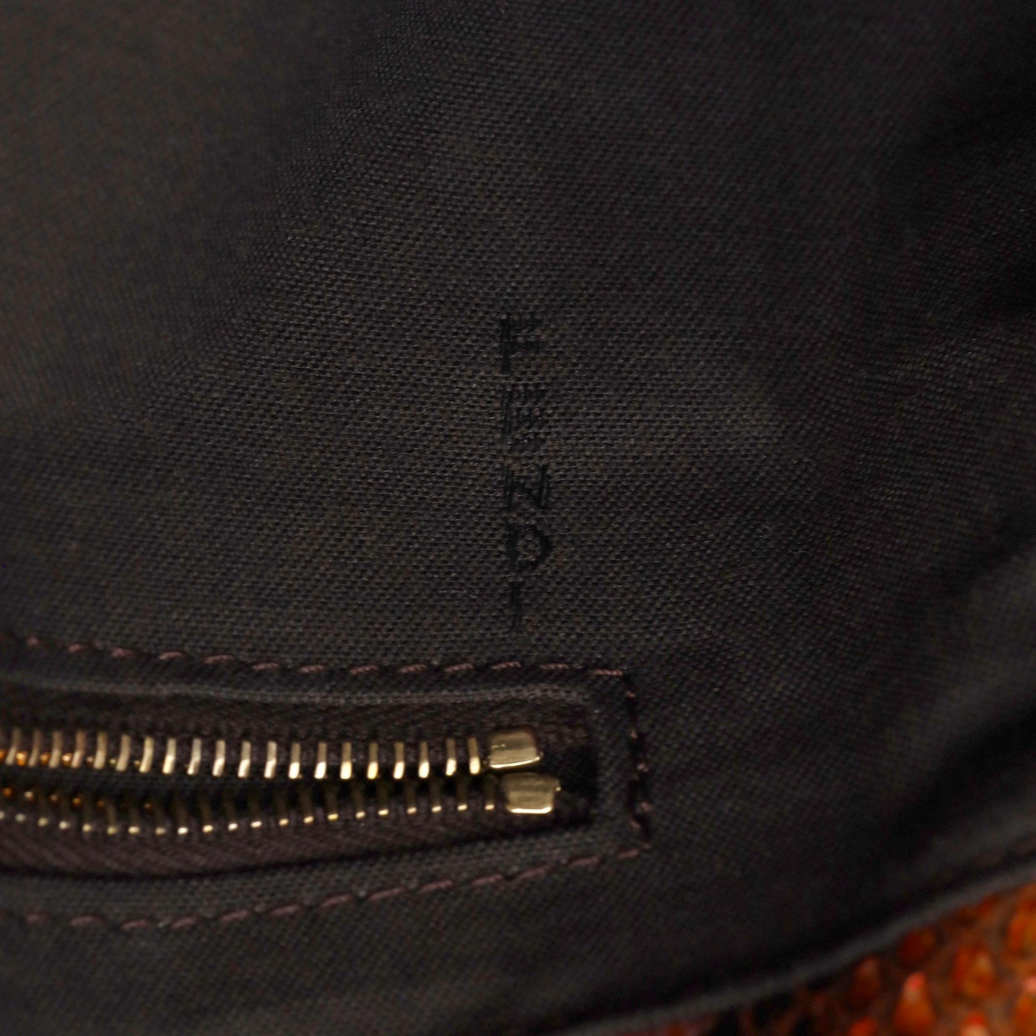 Fendi Snakeskin Maxi Baguette Shoulder Bag For Sale 6