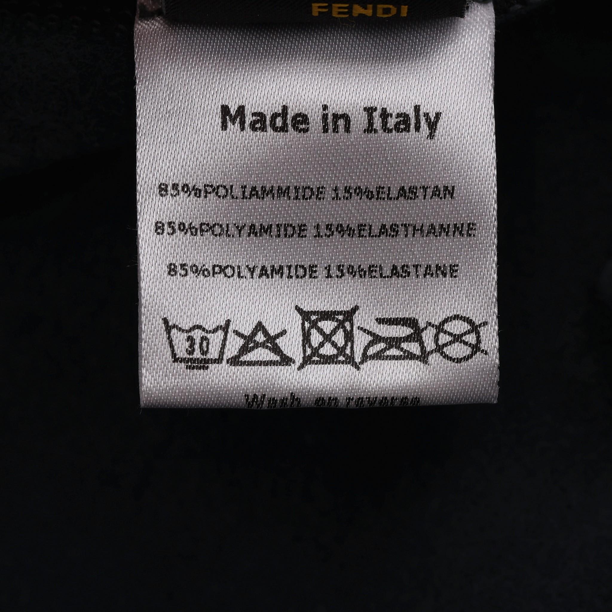 Fendi Top mit Schneeflockendetails im Angebot 3