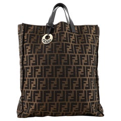 Fendi Special Shopping Tote Zucca Canvas Large