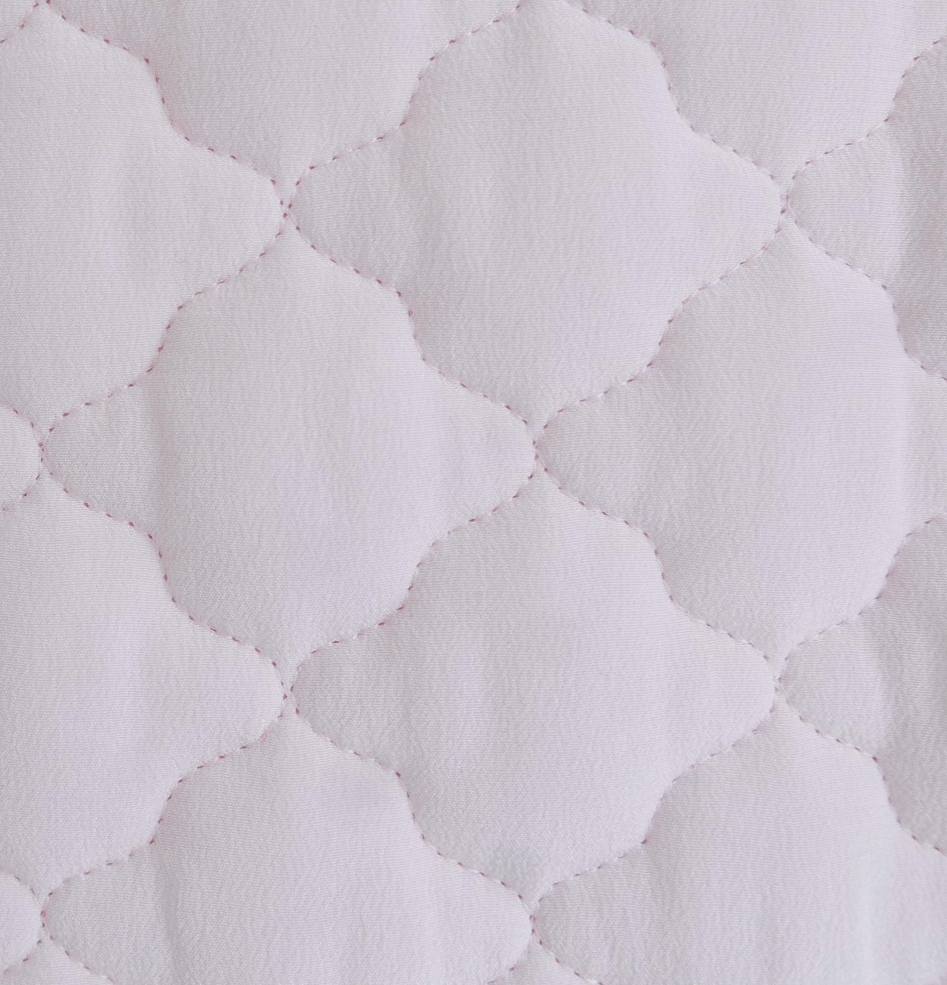 Fendi Spring 2020 Pale Pink Silk Quilted Jacket im Angebot 1