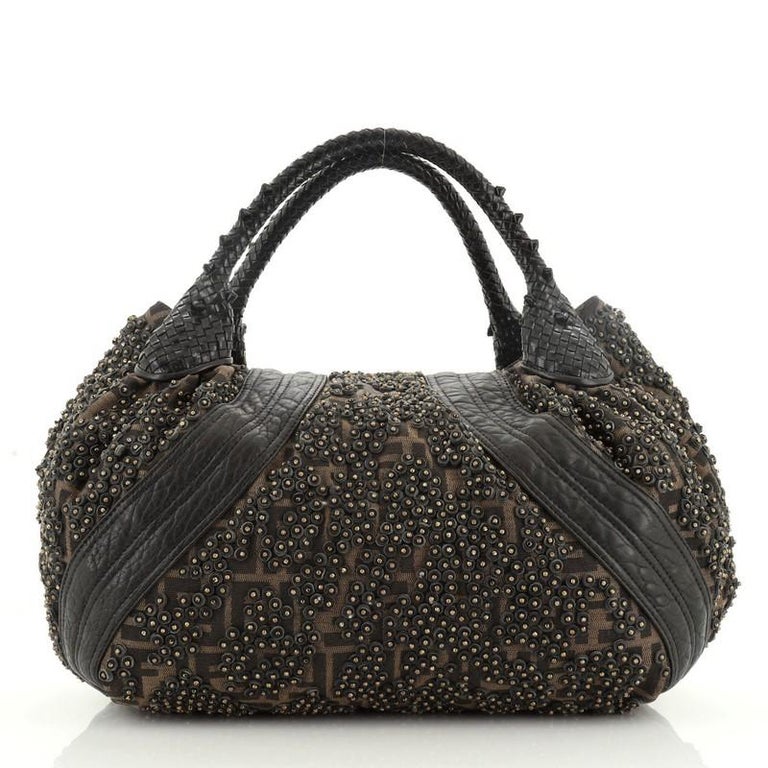 Fendi Spy Bag Beaded Zucca Canvas at 1stDibs fendi spybag, fendi spy bag for sale, fendi spy bags