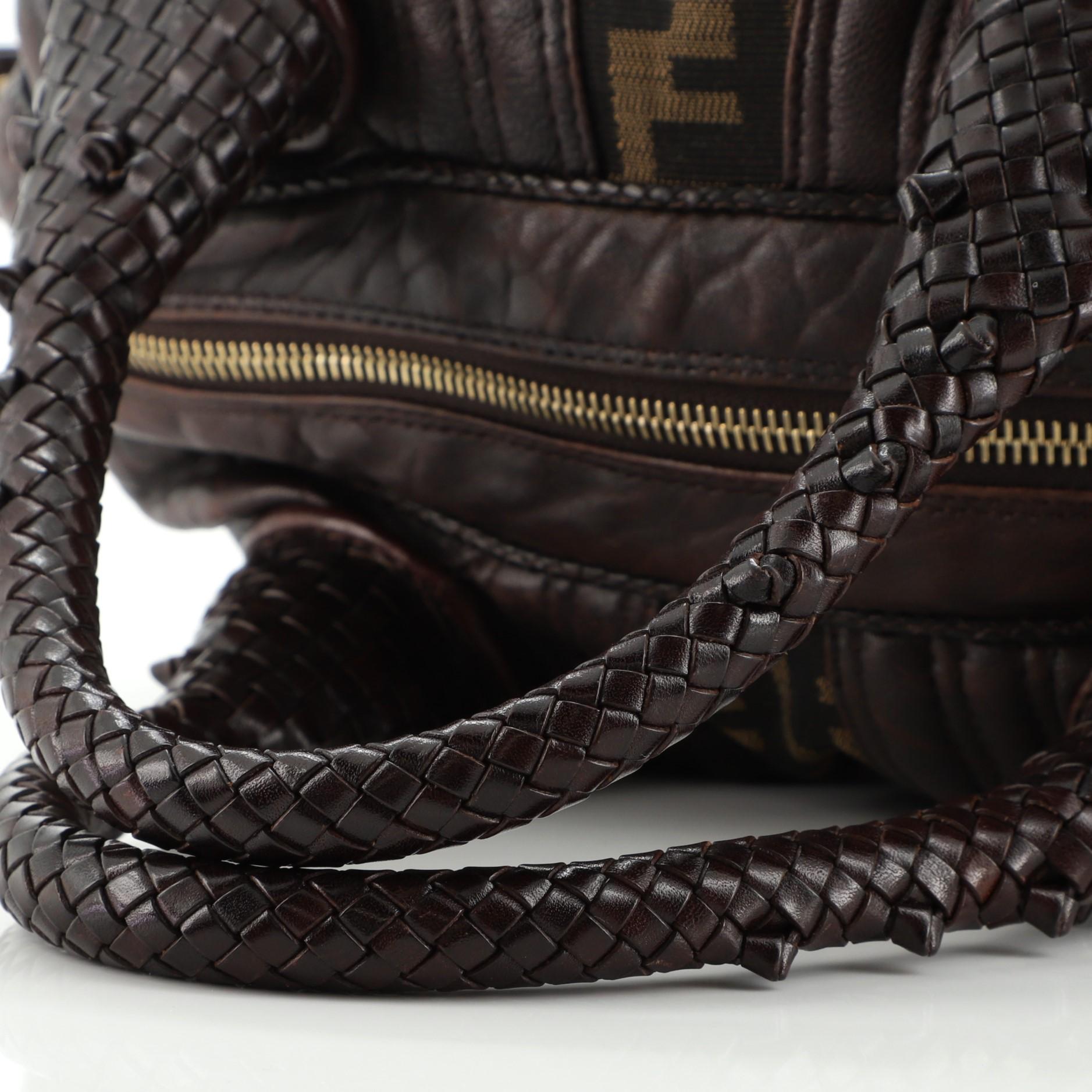 Fendi Spy Bag Zucca aus Segeltuch und Leder Baby 1
