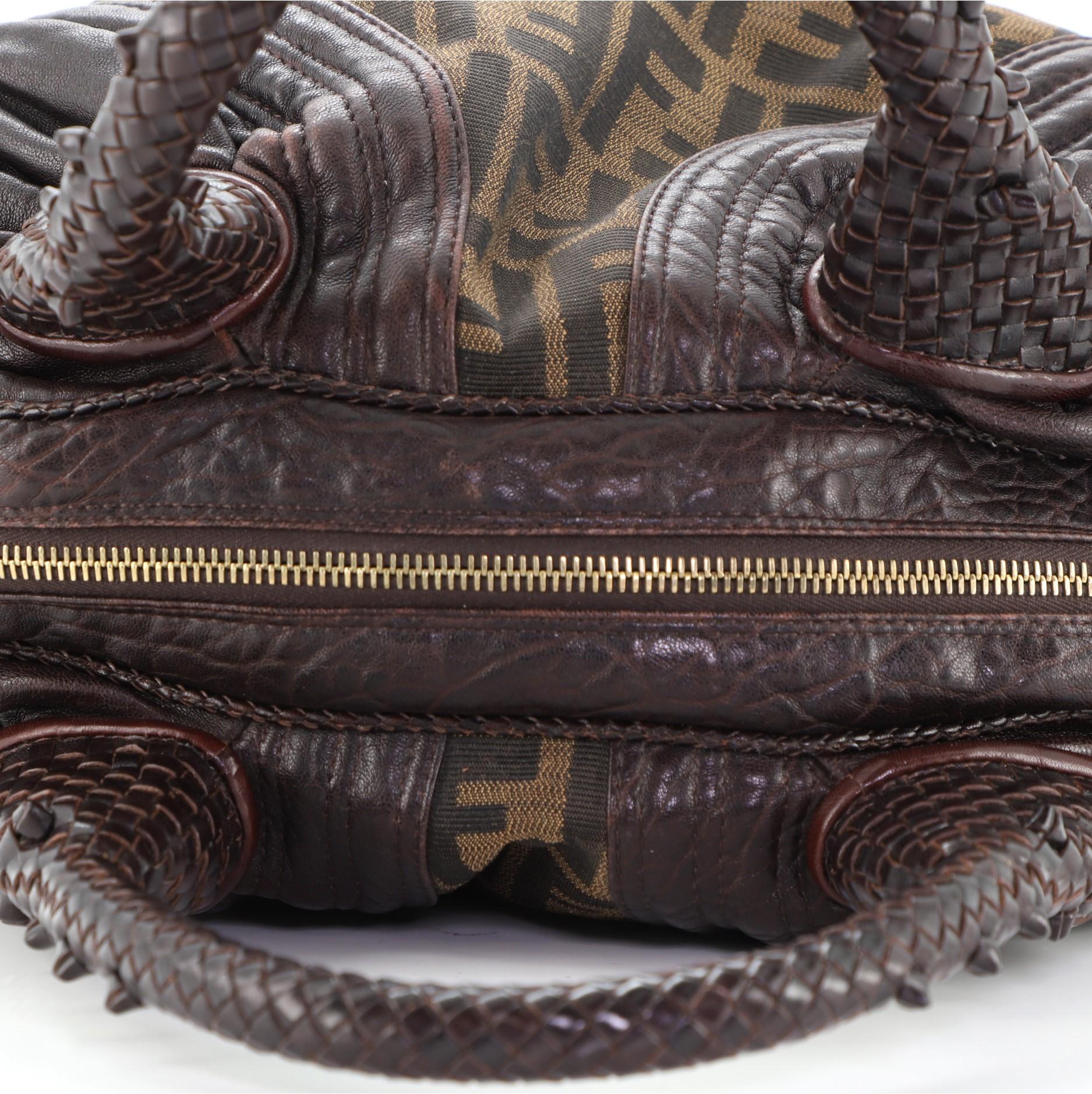 Fendi Spy Bag Zucca aus Segeltuch und Leder Baby 2
