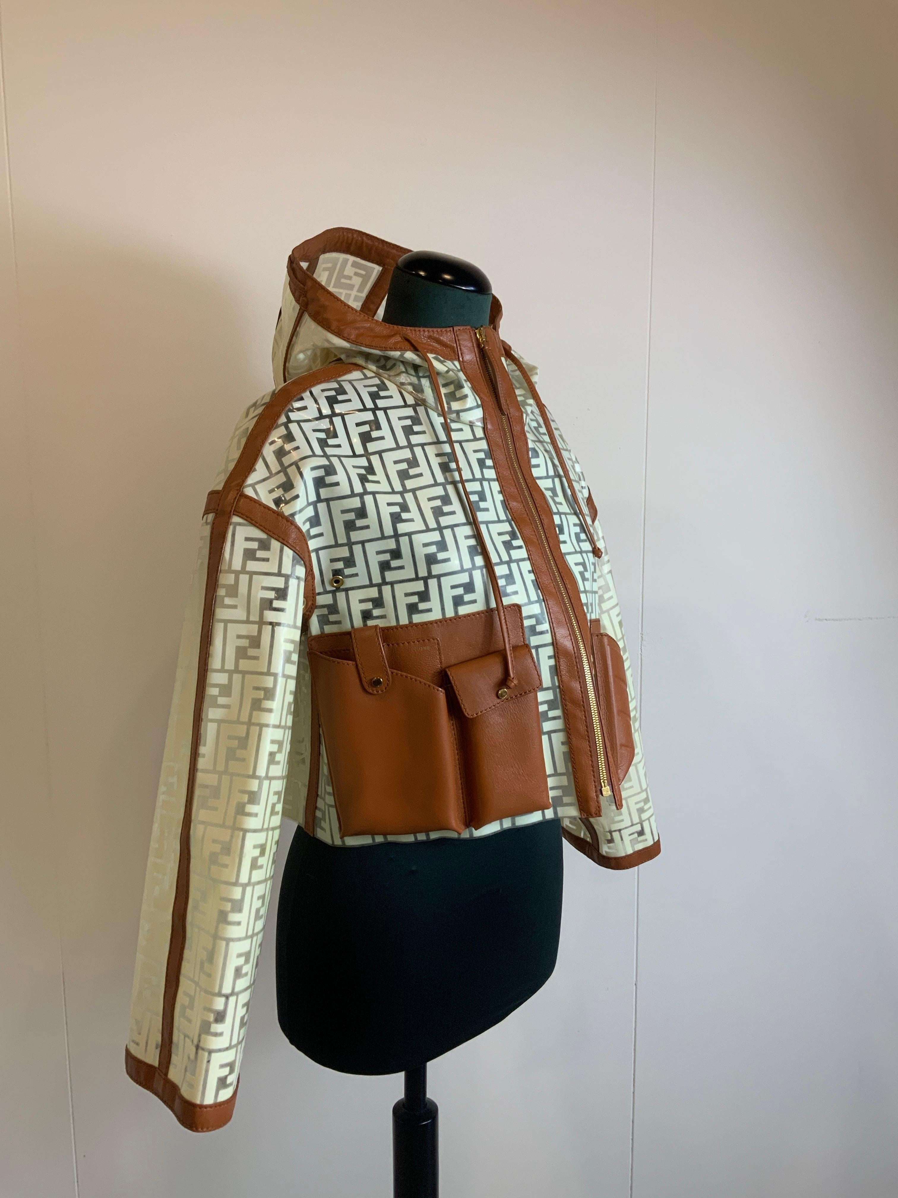 Women's or Men's Fendi SS 2019 monogram Raincoat