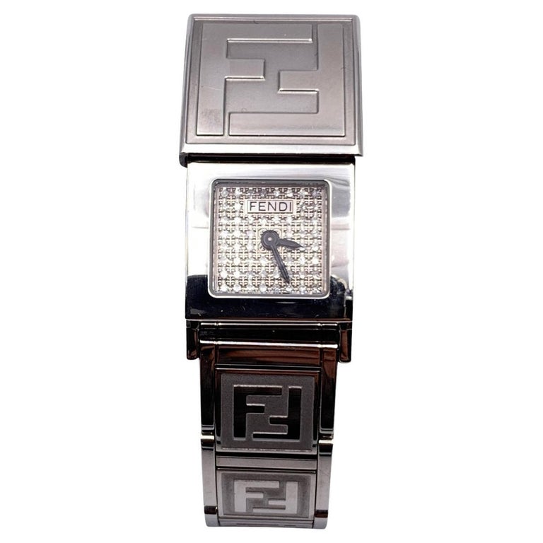Fendi Orologi 5400L Quartz Analog Stainless Steel Leather Ladies\' Watch FENDI Watch SECRET Series OROLOGY 5400L 56 Diamond Dial S  main image 3