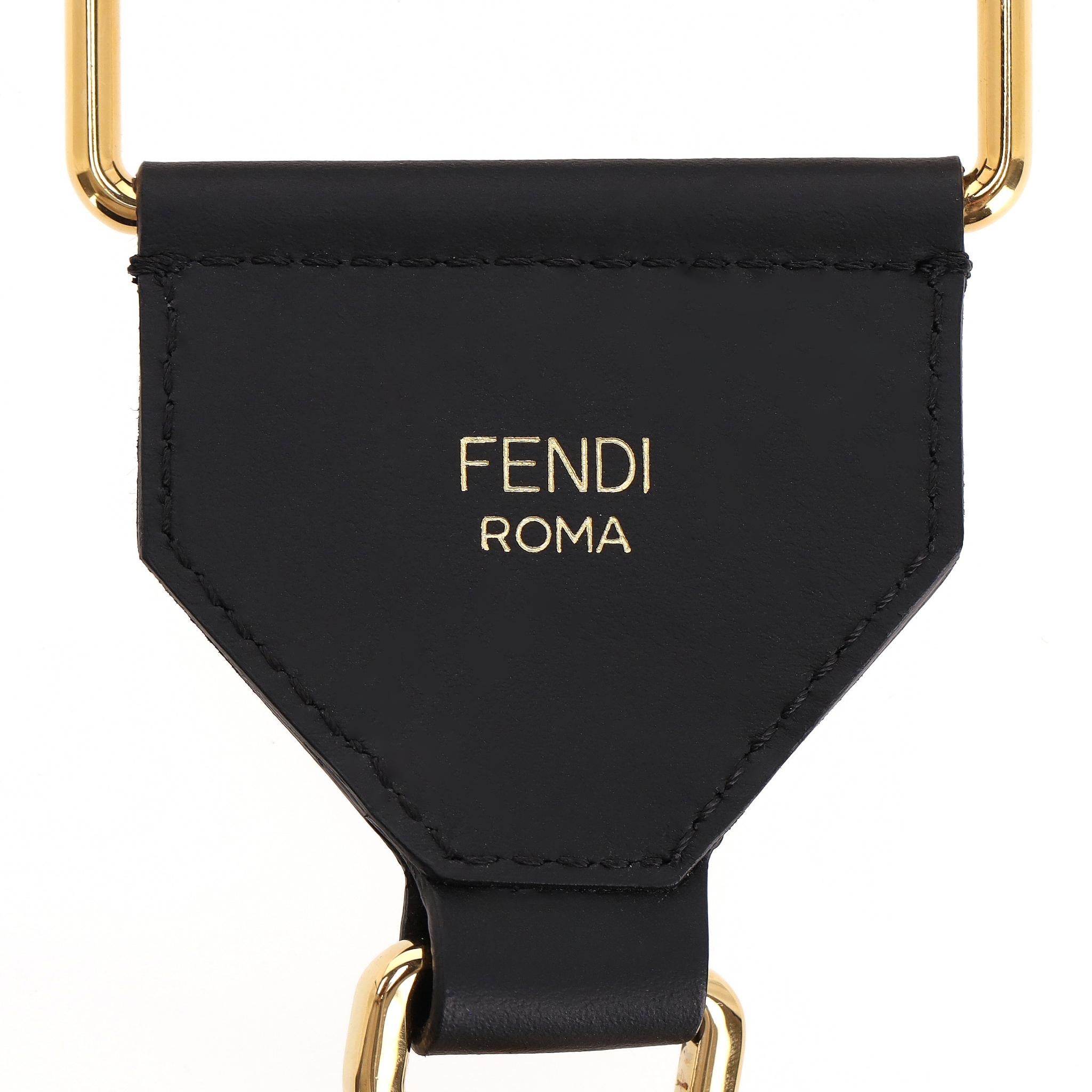 Borsa Fendi 'FF' Zucca con tracolla in vendita 1