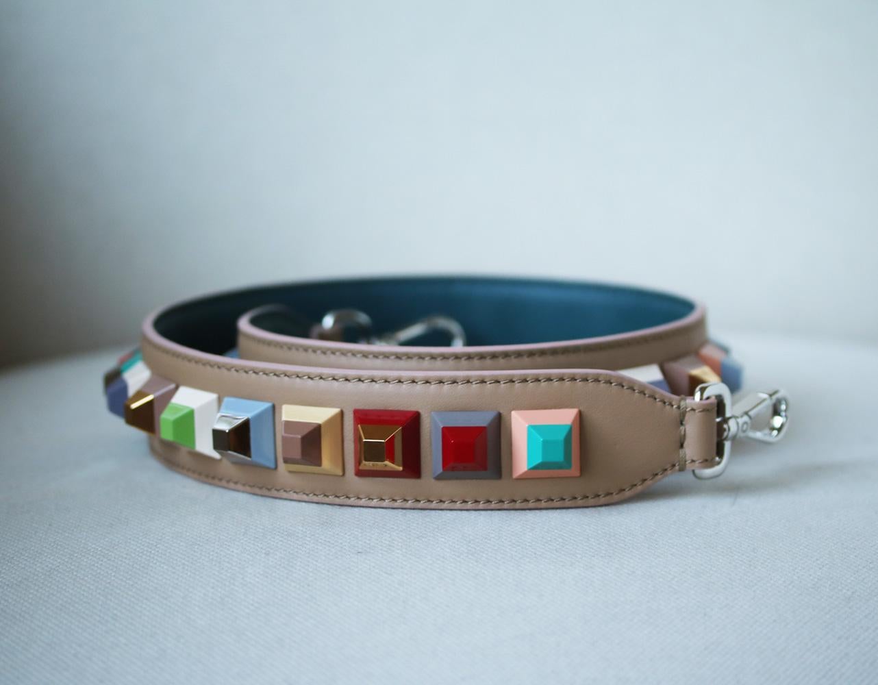 fendi studded strap