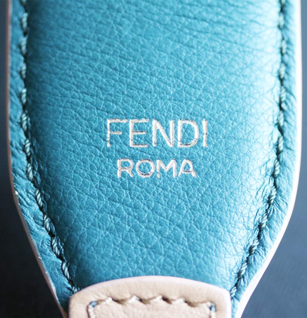 Fendi Strap You Studded Leather Bag Strap In Excellent Condition In London, GB