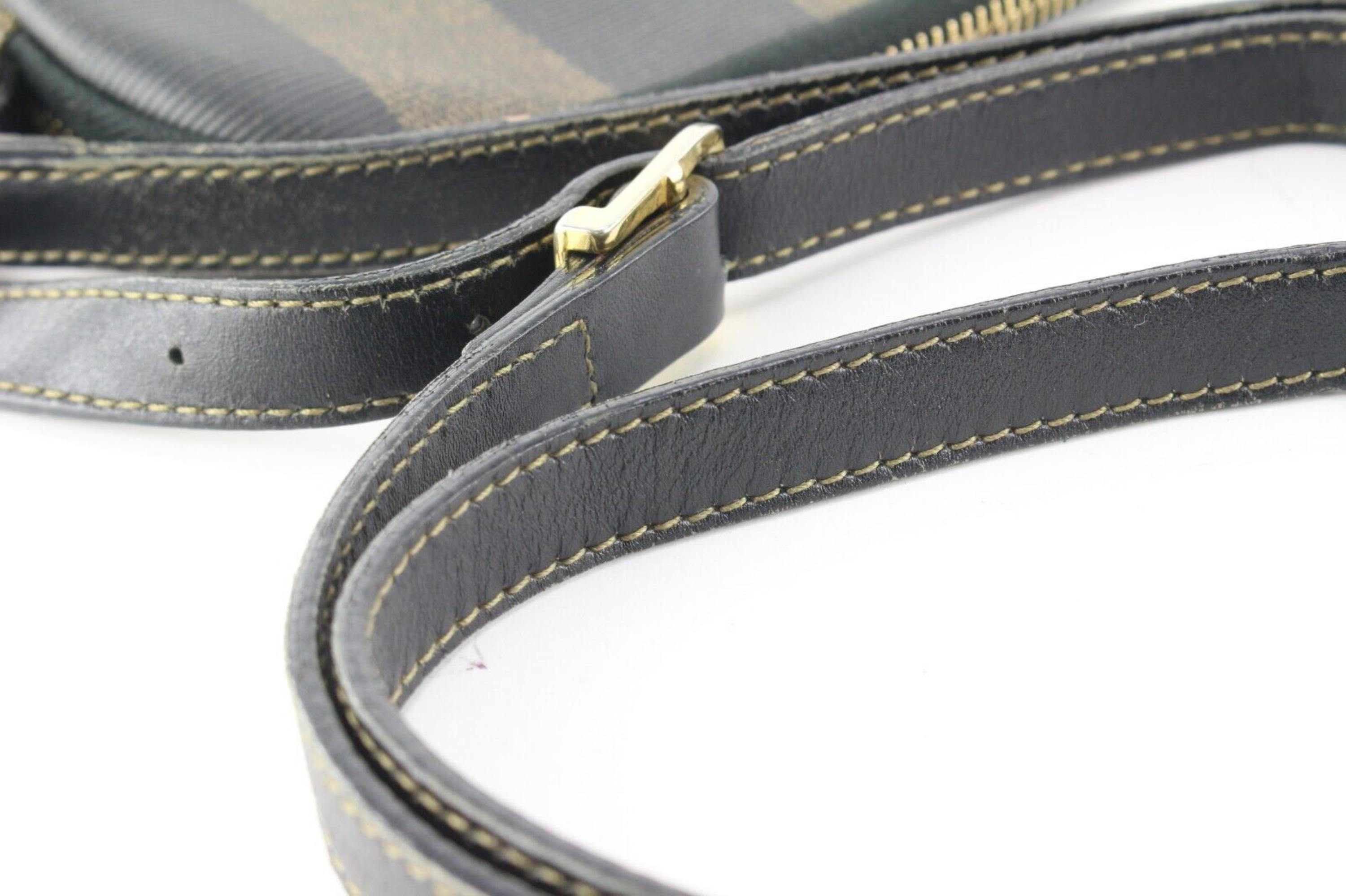 Fendi Striped Crossbody Bag 2FF0501 For Sale 2