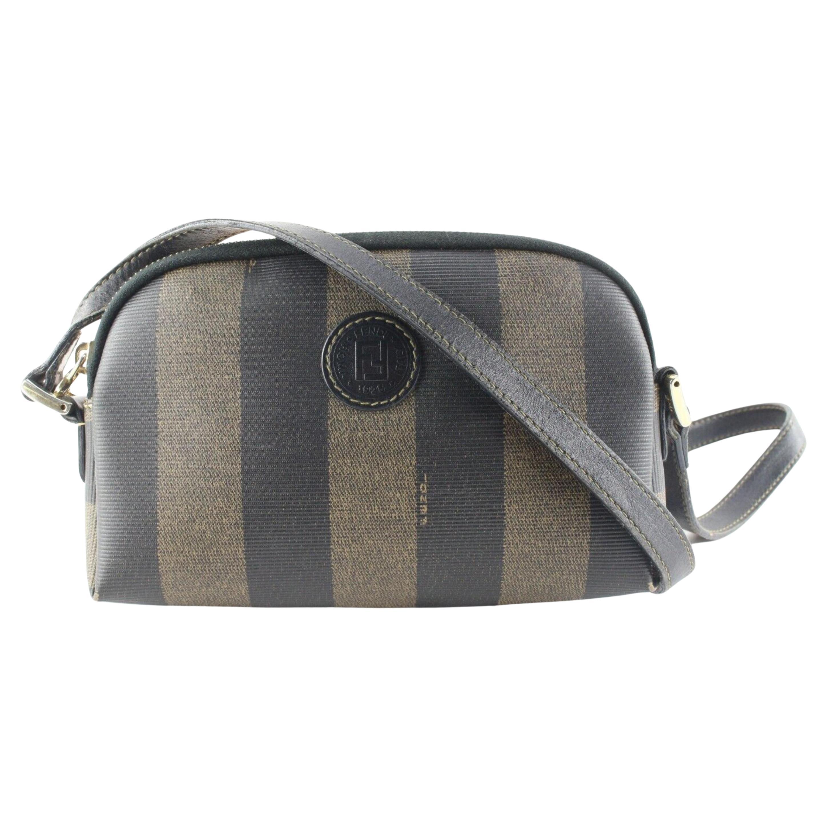 Fendi Striped Crossbody Bag 2FF0501 For Sale