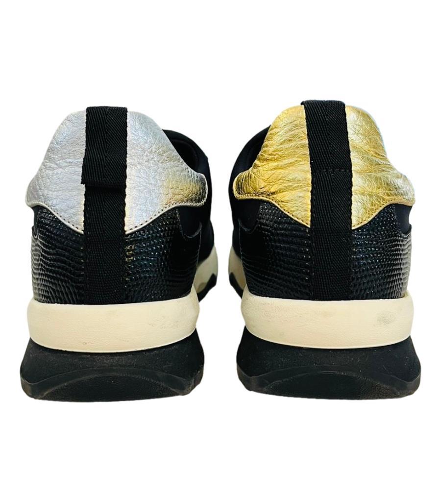 Fendi Stud Embellished Slip-On Sneakers 1