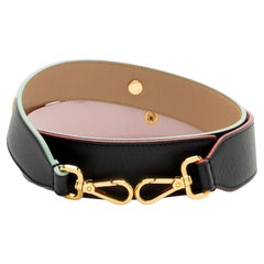 Fendi Studded Leather Strap You Shoulder Strap