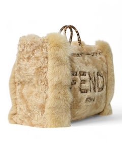 Fendi Sunshine Maxi Large Fur Beige
