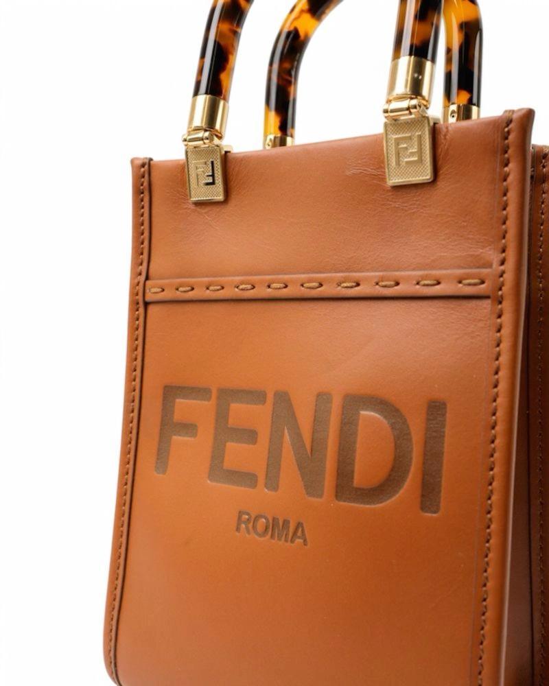 Fendi Sunshine Mini Biscuit lisse 4