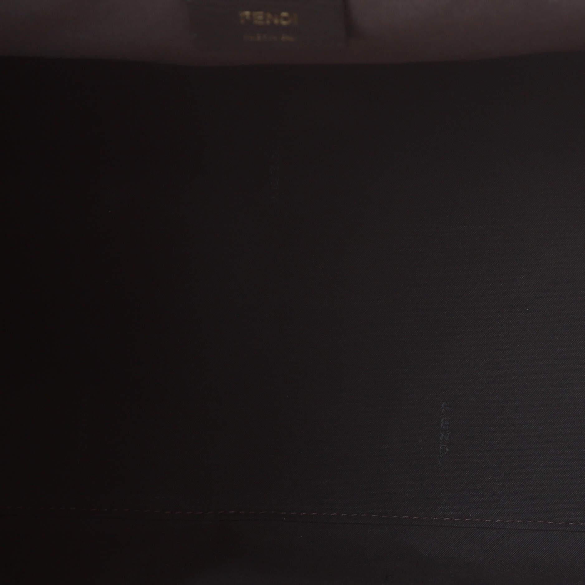 Women's or Men's Fendi Sunshine Shopper Tote Pequin Canvas Large