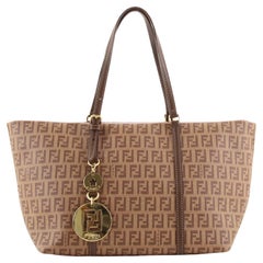 Fendi Superstar Tote Zucchino Coated Canvas Small