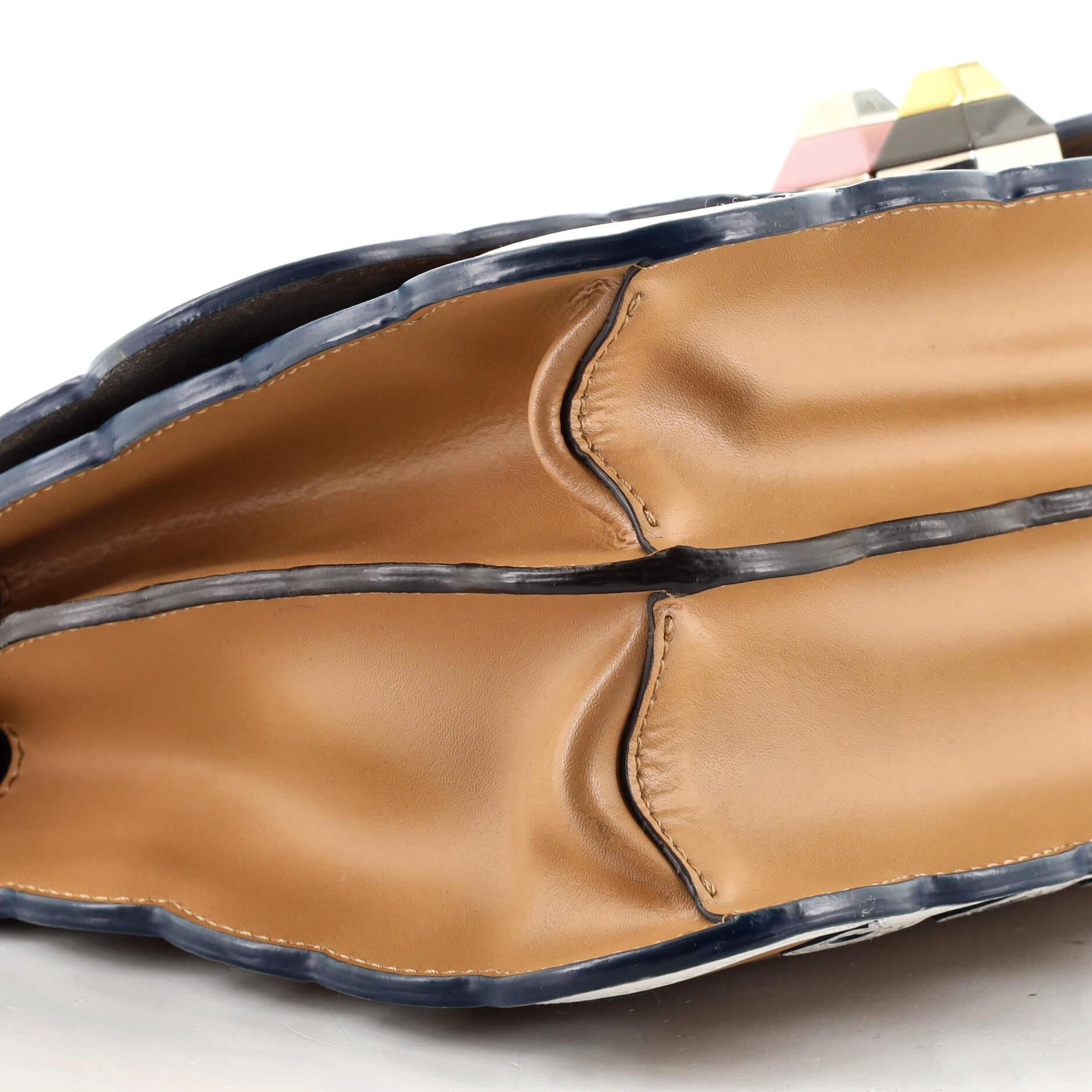 Fendi Swirl Kan I Bag Leather Medium 1