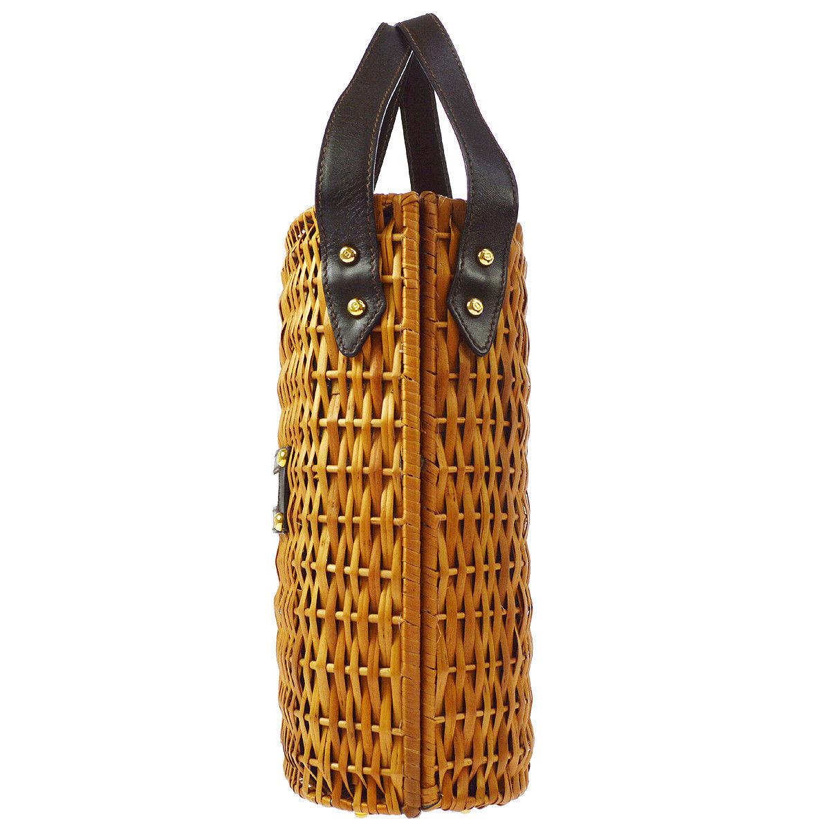 fendi wicker bag