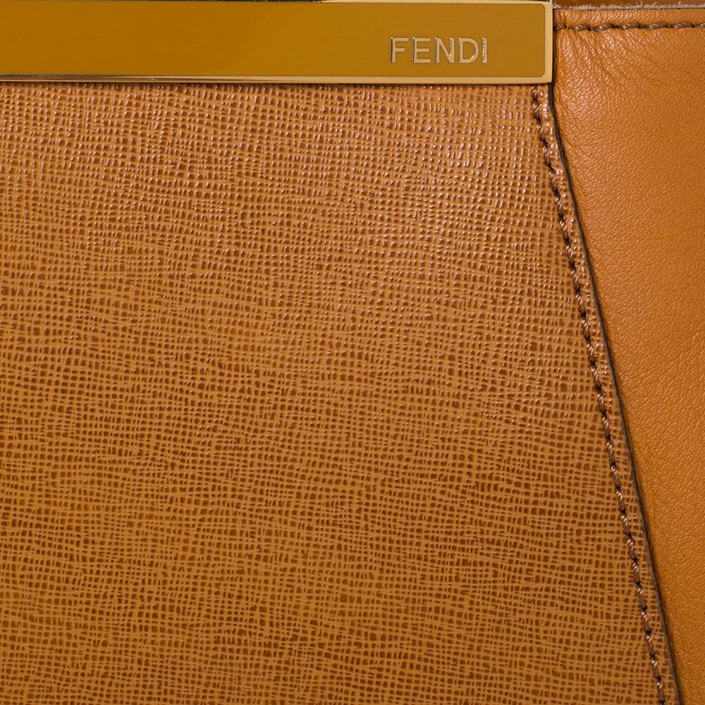 Fendi Tan Leather Medium 2Jours Tote 4