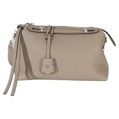 Fendi Taupe Cuoio Romano Selleria Sintetica Medium By The Way Satchel