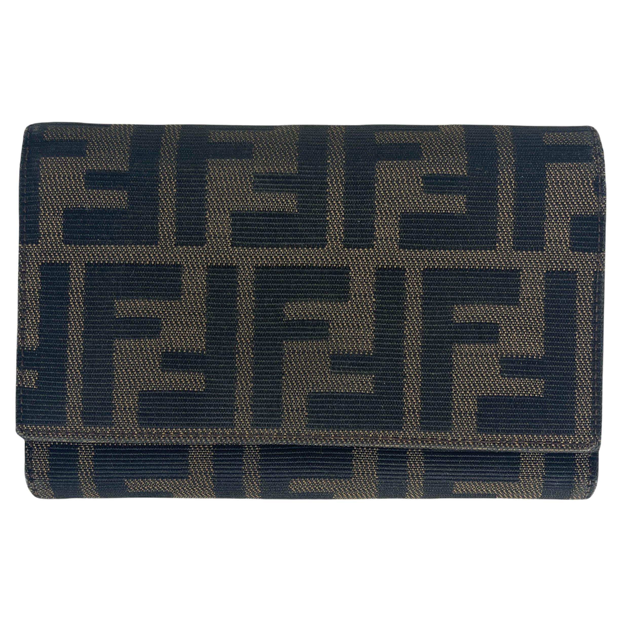fendi monogram wallet