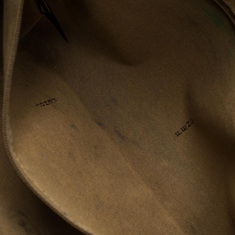 Fendi Tobacco Zucca Canvas Große Baguette Tasche 9