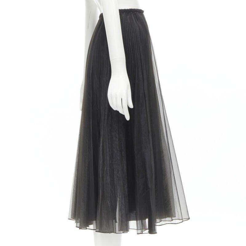 FENDI falda midi acampanada plisada con cordón en la cintura IT36 XS en Excelente estado para la venta en Hong Kong, NT