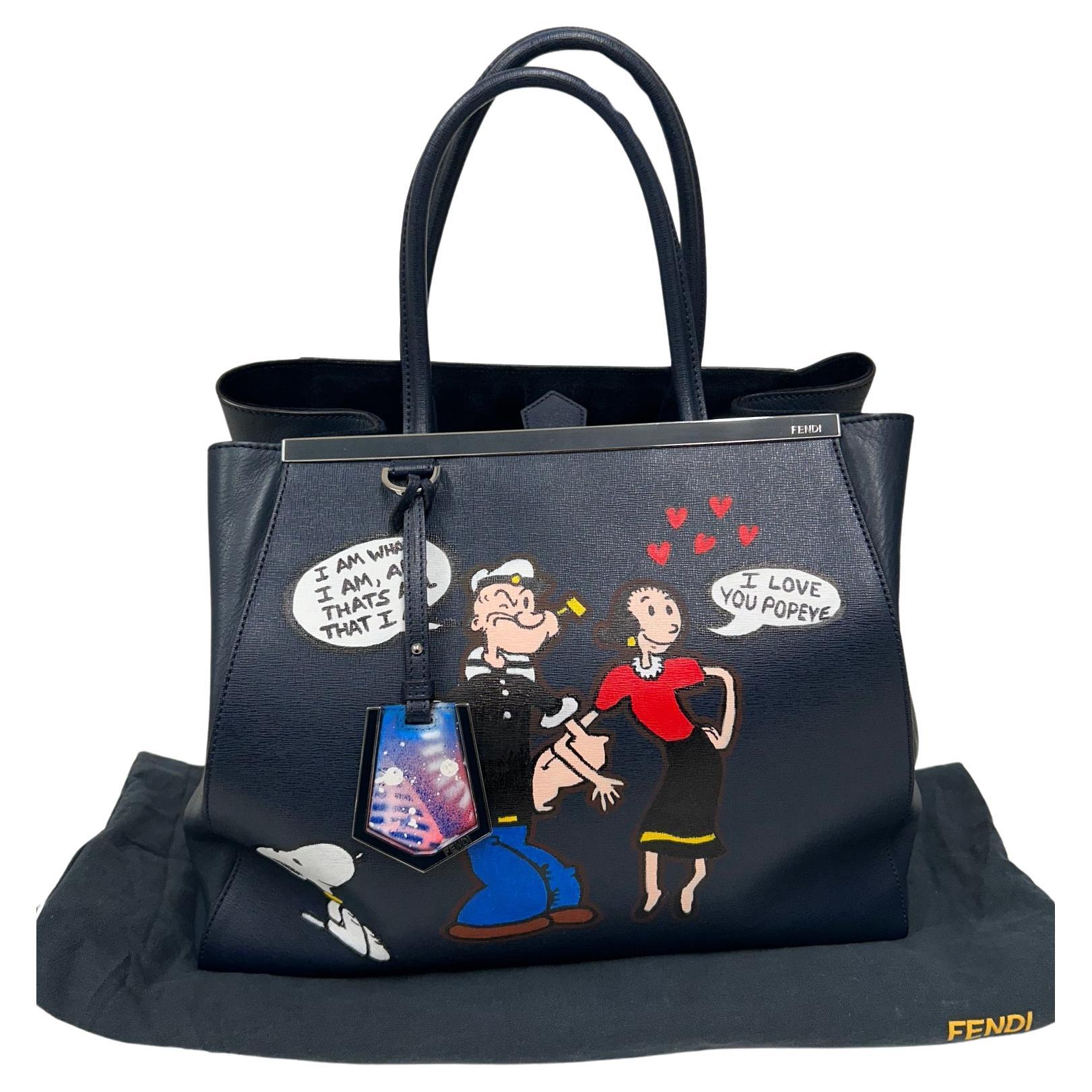 Women's Fendi 2jour Popeye Edition Bag For Sale