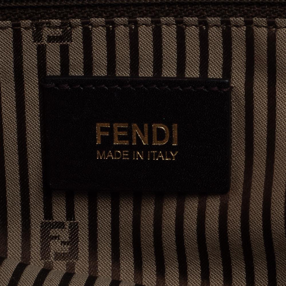 Fendi Tri Color Leather Chameleon Crossbody Bag 3