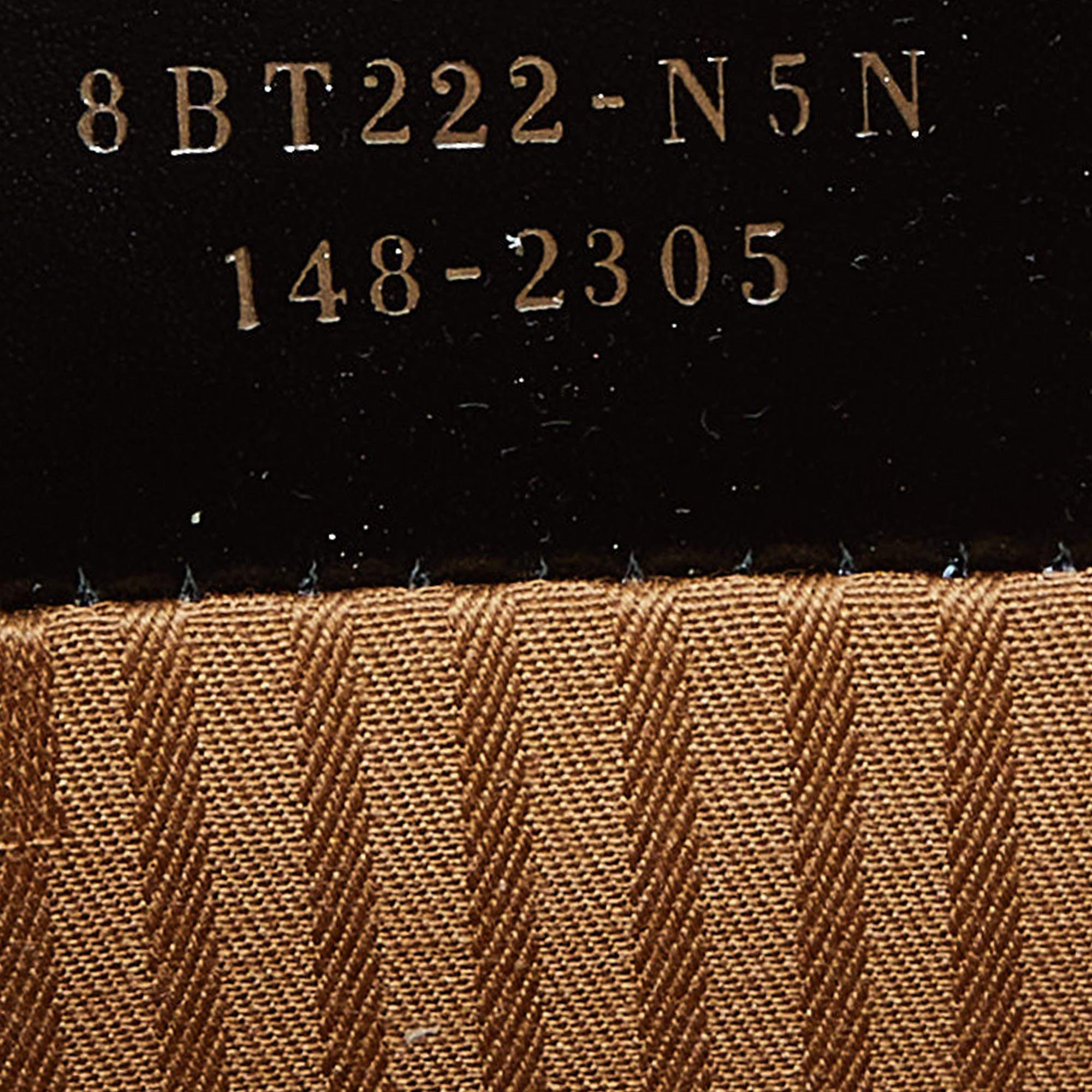 Fendi Tri Color Leather Small Demi Jour Top Handle Bag For Sale 6