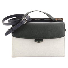 Fendi Tricolor Demi Jour Schultertasche aus Leder