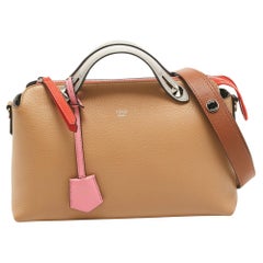 Fendi Tricolor Leather Small By The Way Shoulder Bag