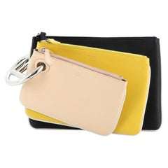 Fendi Triplette Pouch Set Calfskin