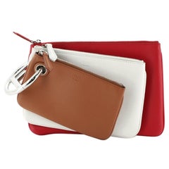 Fendi Triplette Pouch Set Calfskin