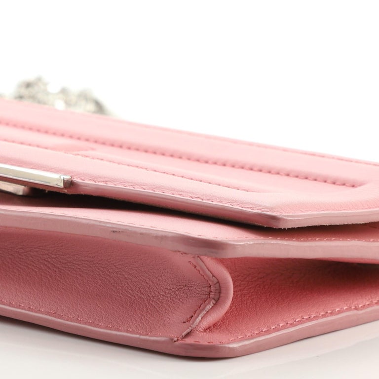 Fendi Tube Wallet On Chain Leather at 1stDibs