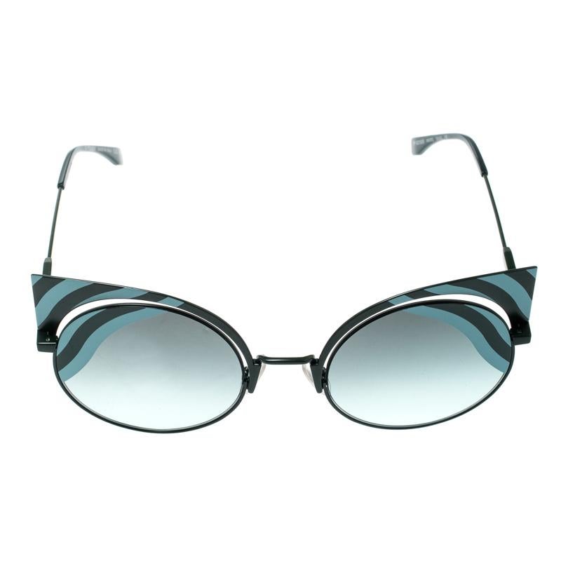 fendi turquoise sunglasses