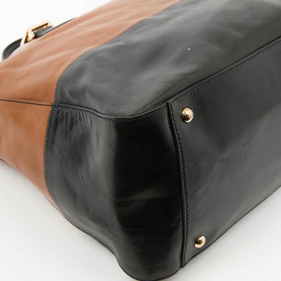 black and brown fendi bag