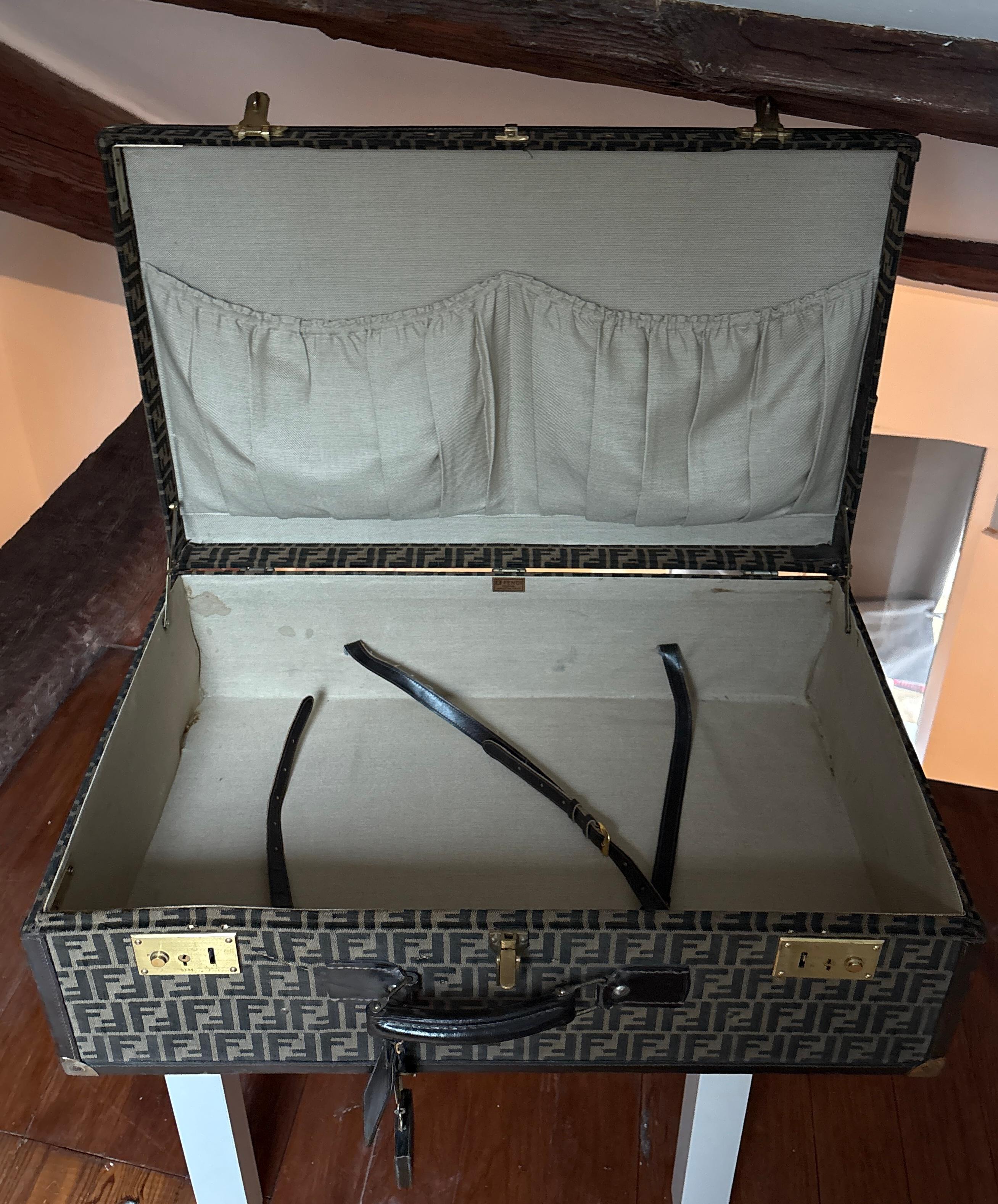 Leather FENDI Valise For Sale