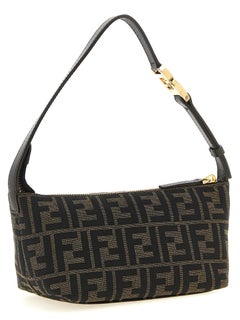 Fendi Vanity Shoulder Bag — Brown