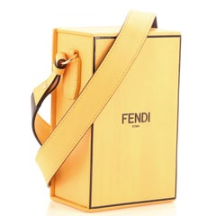 Fendi Vertical Box Crossbody Bag Leather