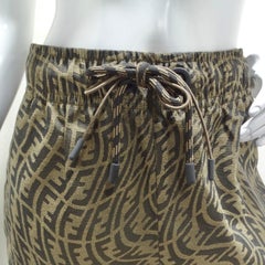 Fendi Vertigo Jacquard Track Pants